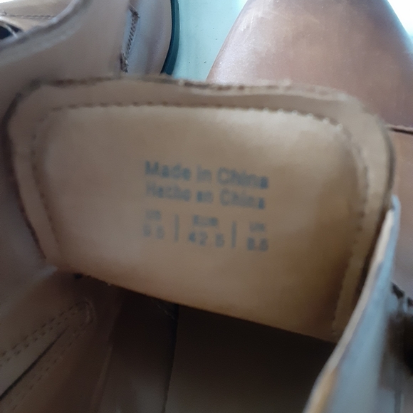 Aldo Brown Leather Holtlanflex Monkstrap Loafers